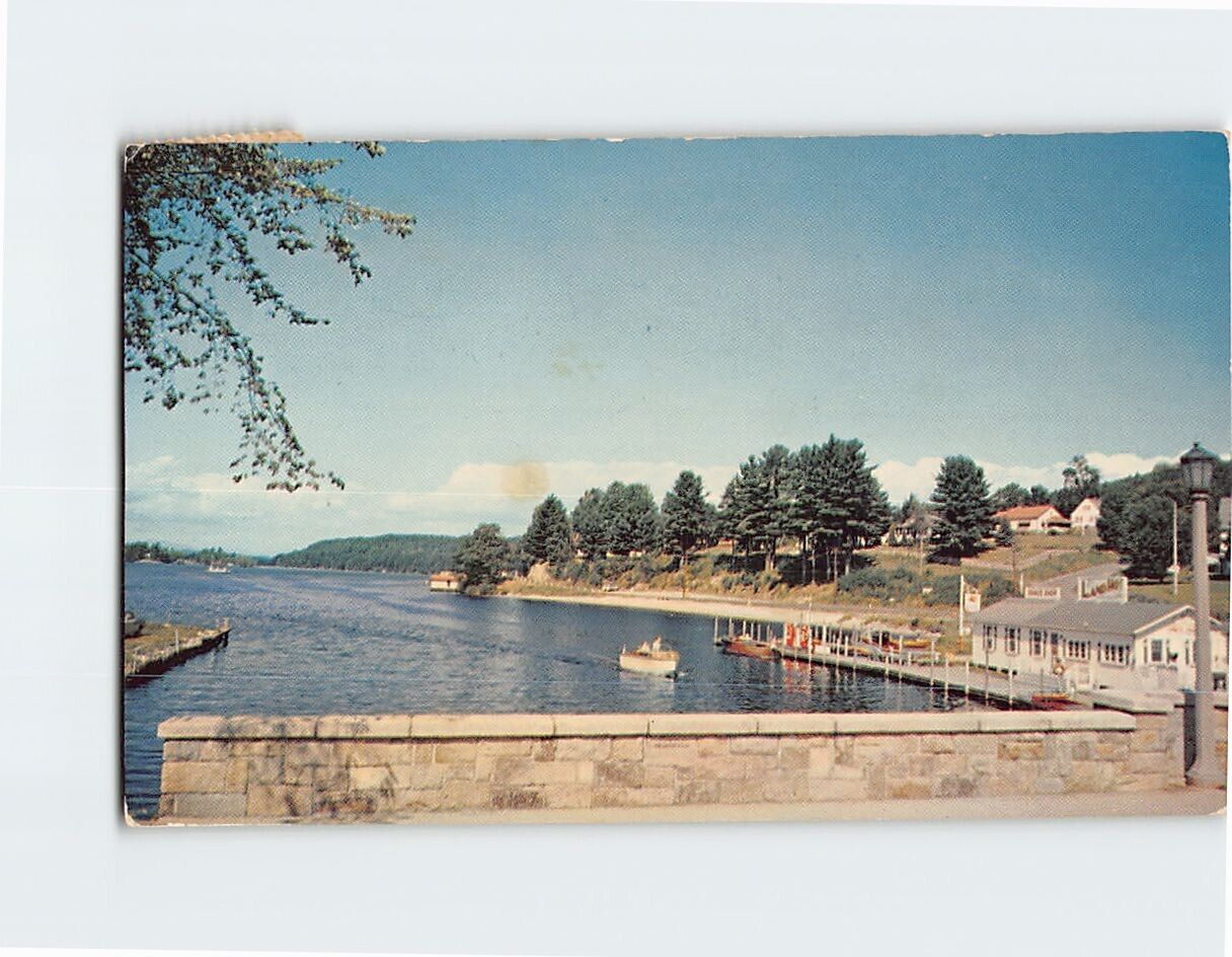 Postcard Lake Winnipesaukee New Hampshire USA