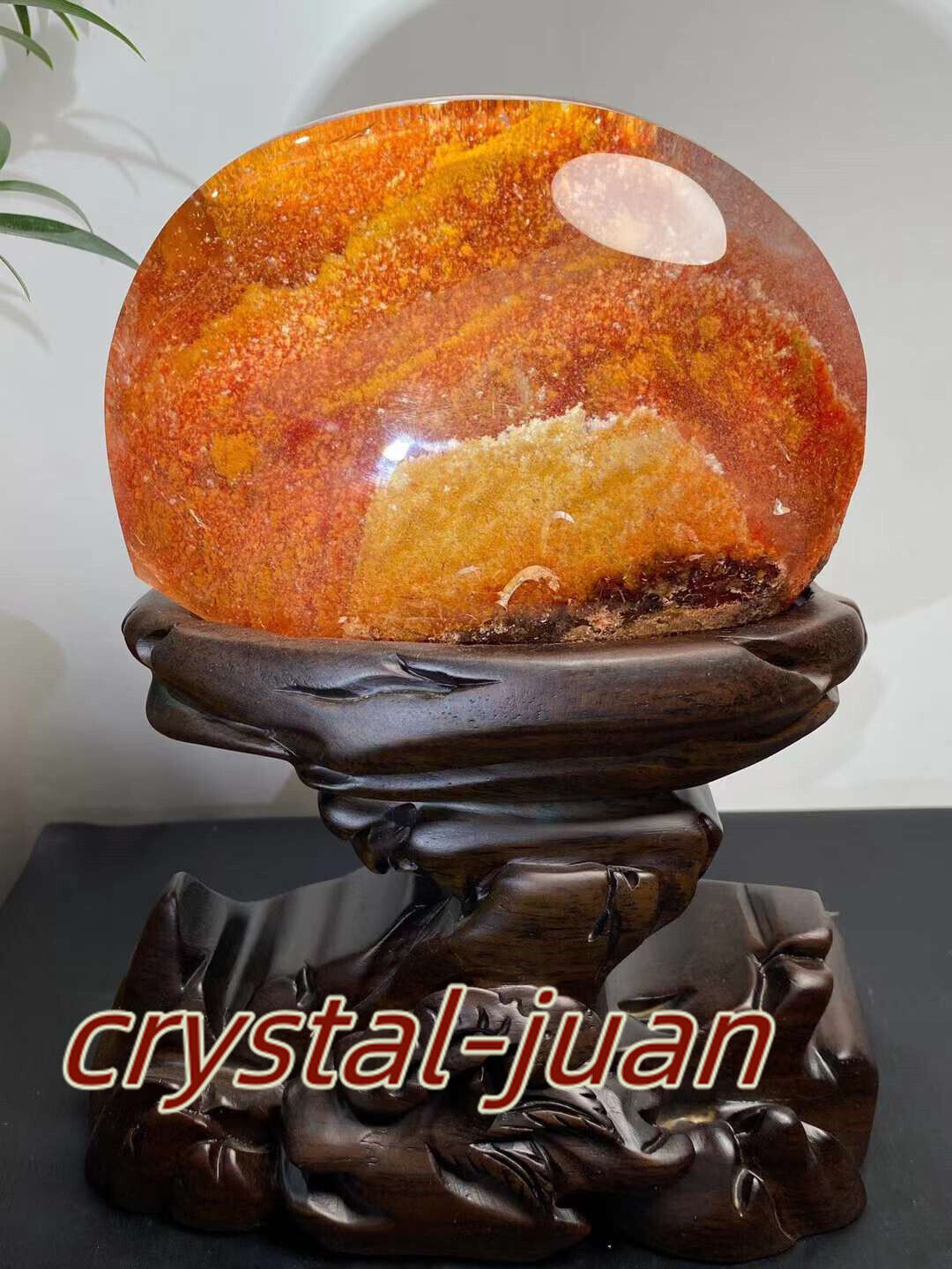5.2LB Top Natural Colorf Ghost Phantom Quartz Crystal Mineral Specimen heal