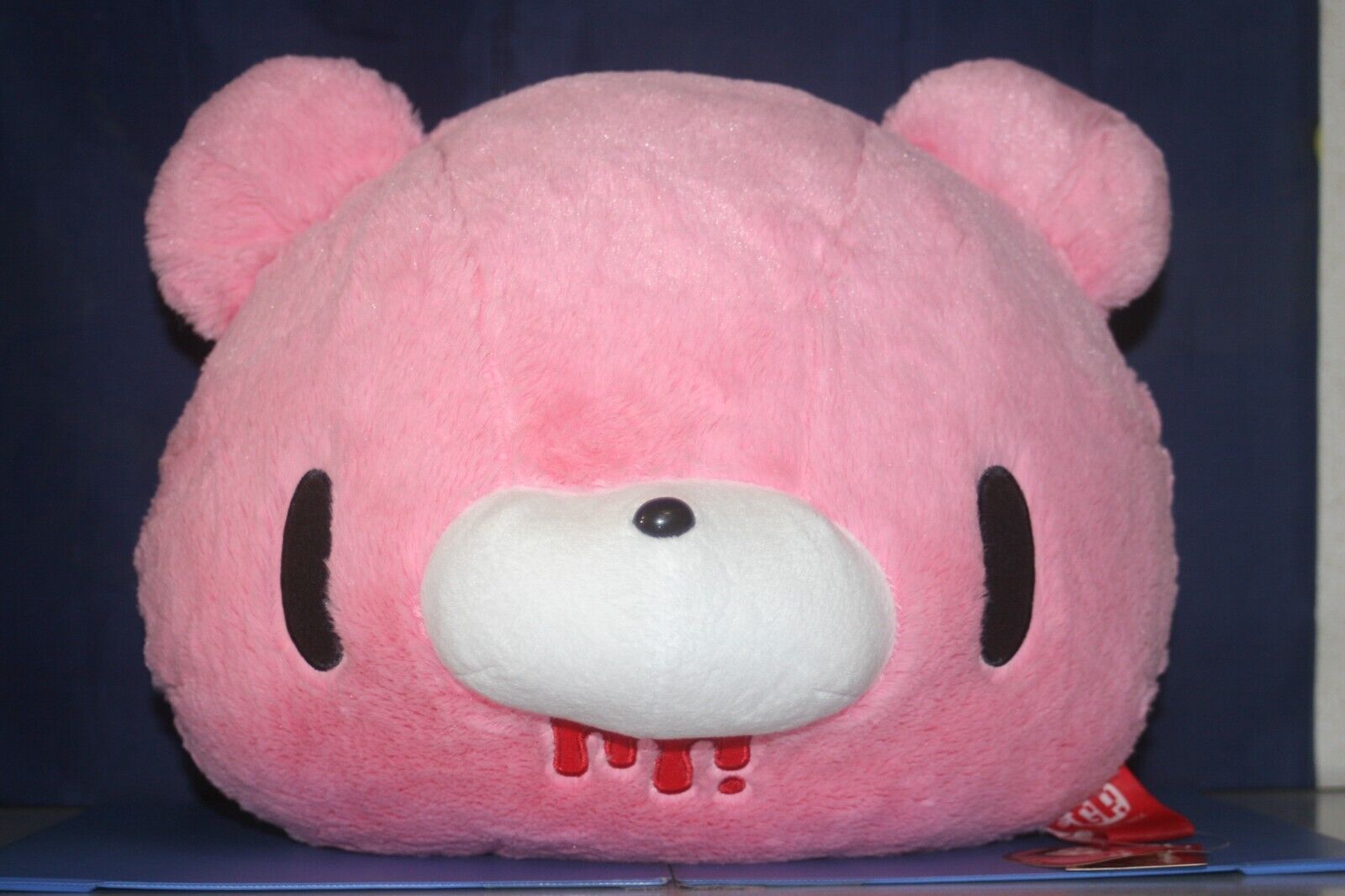 Chax-GP Gloomy Bear Pink XL Face Three dimensional Cushion Plush Doll CGP263