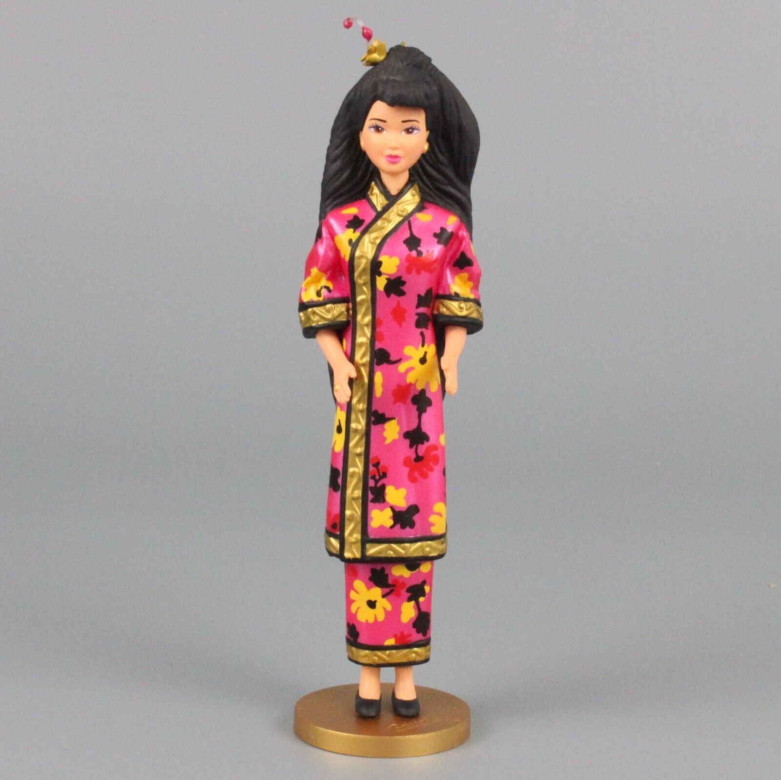 Hallmark Barbie Ornament CHINESE Barbie 2nd in Series 1997 Dolls of the World