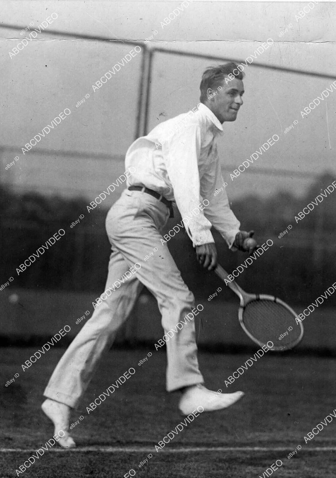 crp-36112 circa 1930 sports tennis Bill Tilden on the court crp-36112