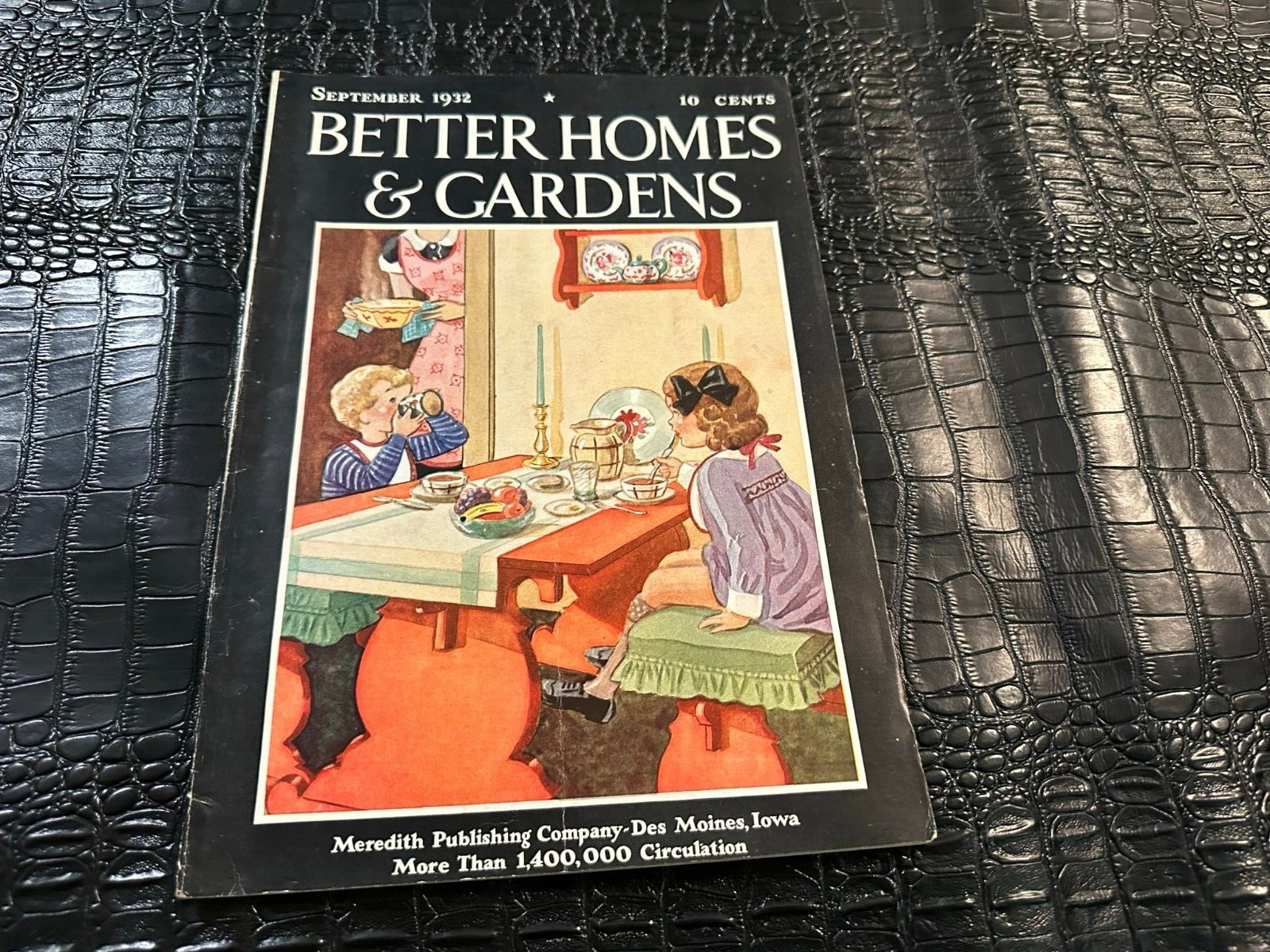 SEPTEMBER 1932  BETTER HOMES AND GARDENS magazine