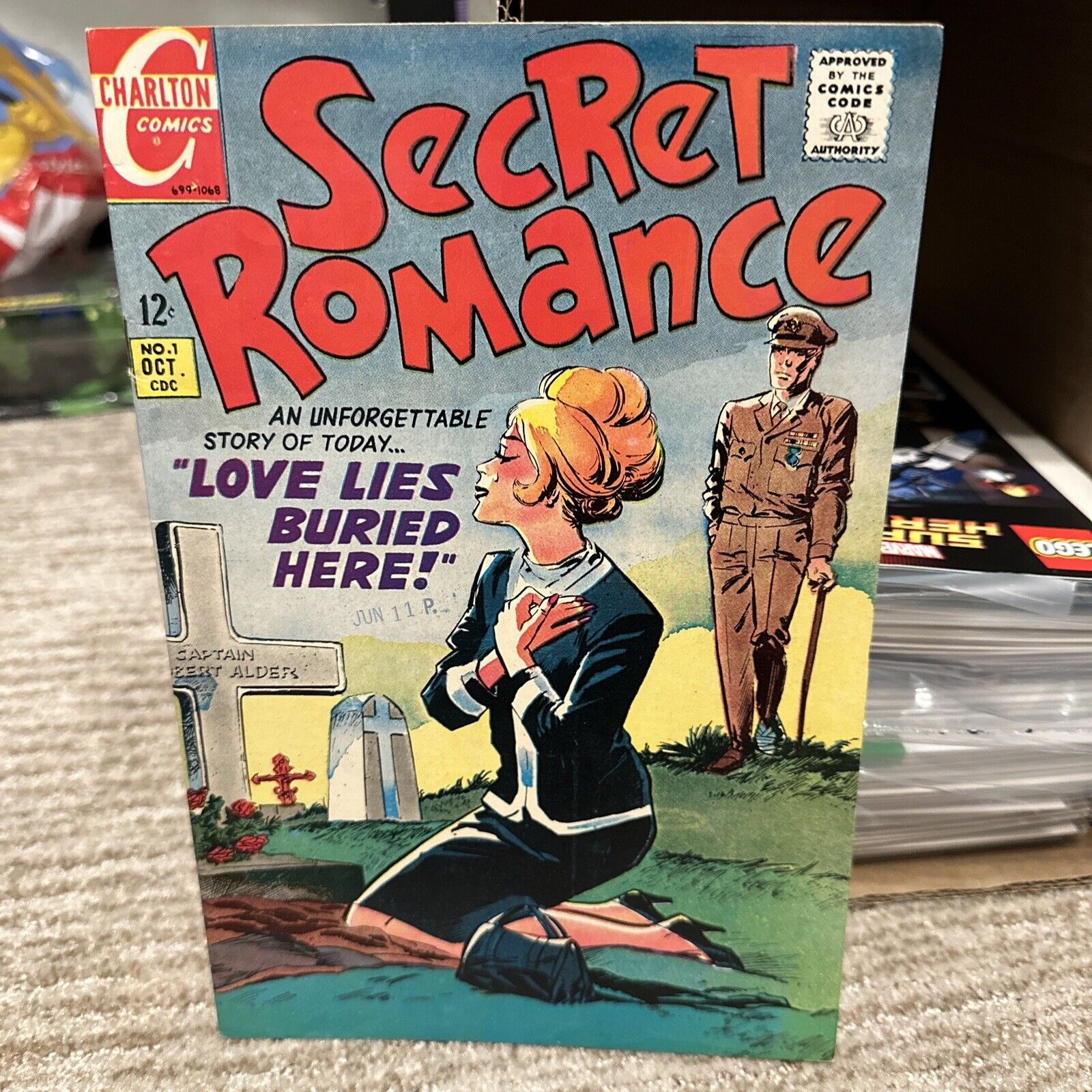 Secret Romance # 1 1968 Charlton Comics VF
