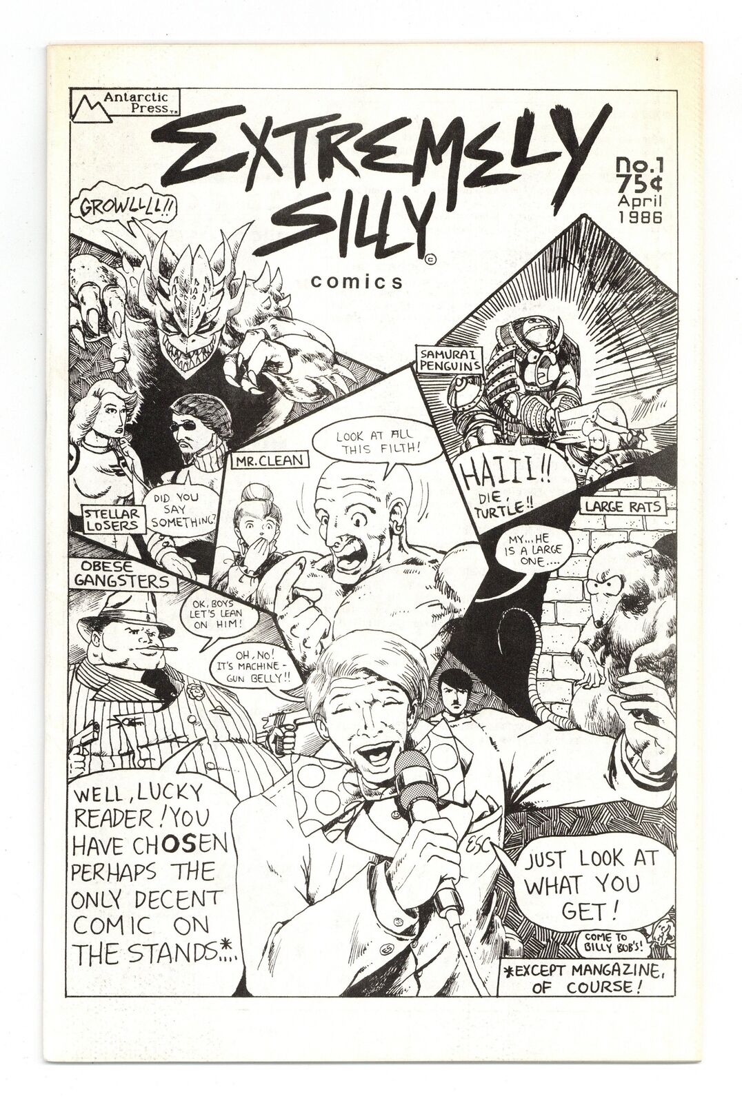 Extremely Silly Comics #1 VF 8.0 1986