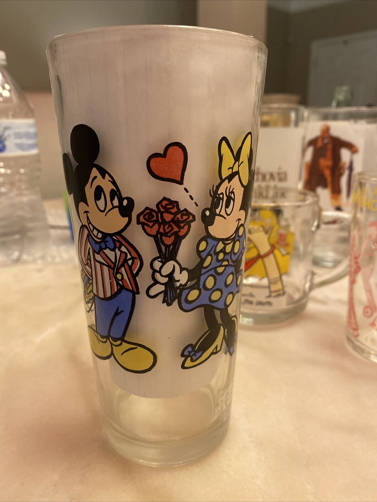 Vintage MICKEY MOUSE 1978 HAPPY BIRTHDAY MICKEY PEPSI COLLECTOR SERIES Glass