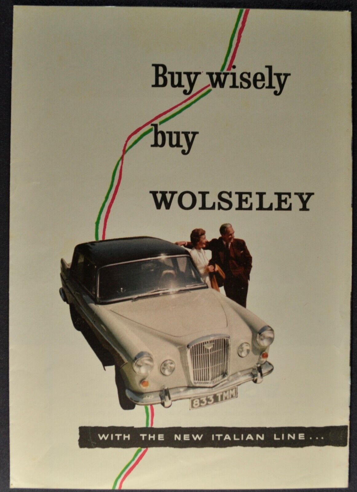 1960 Wolseley MG Riley Morris Mini Brochure Folder BMC Excellent Original 60