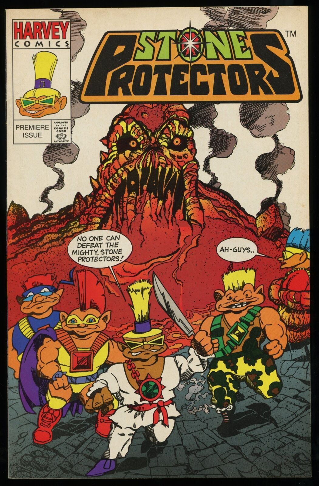 Stone Protectors Premiere Issue ~ Harvey Comics