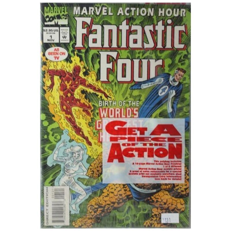 Marvel Action Hour featuring the Fantastic Four #1 Bagged in NM minus. [j~