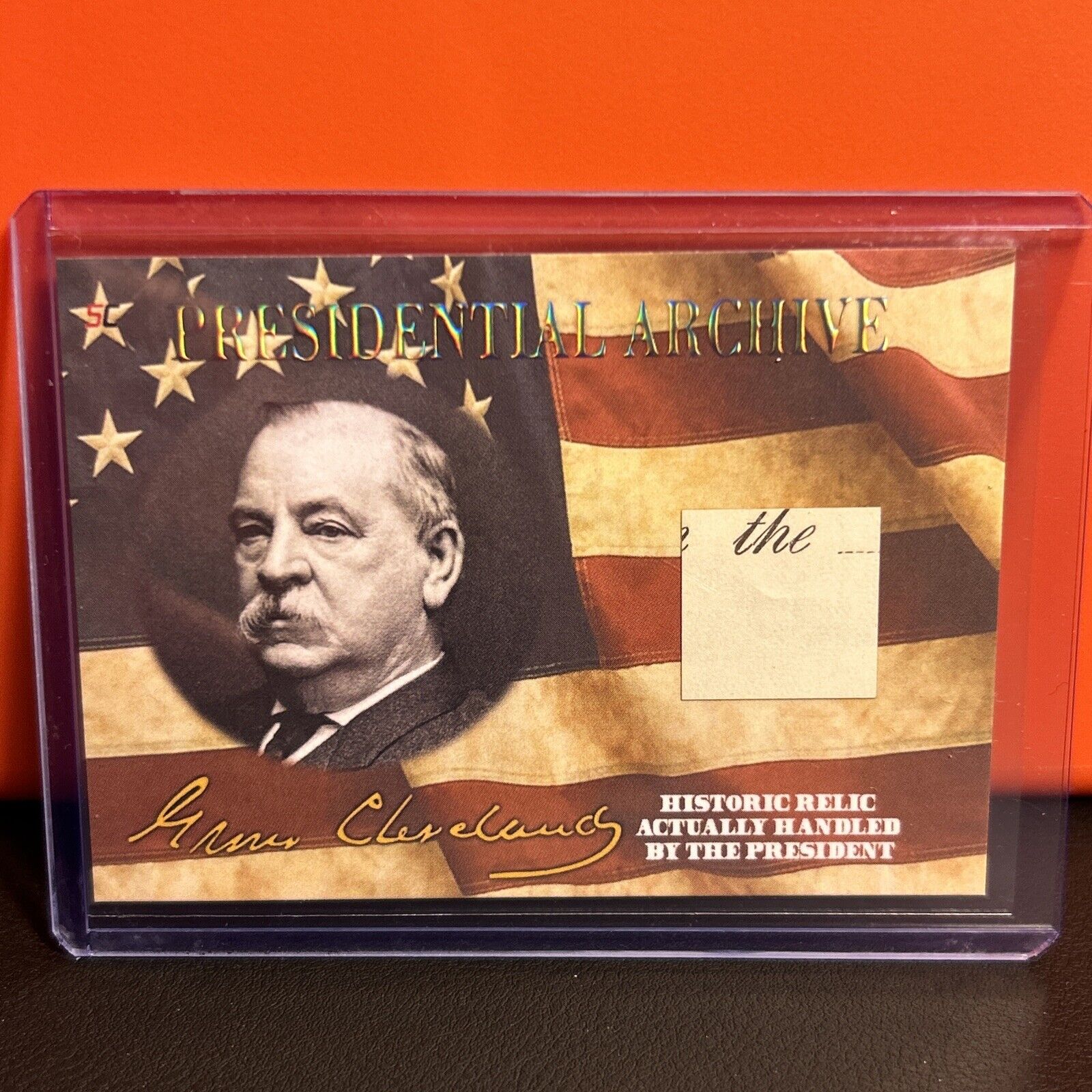 A WORD FROM THE PRESIDENT GROVER CLEVELAND PRESIDENTIAL ARCHIVE RELIC