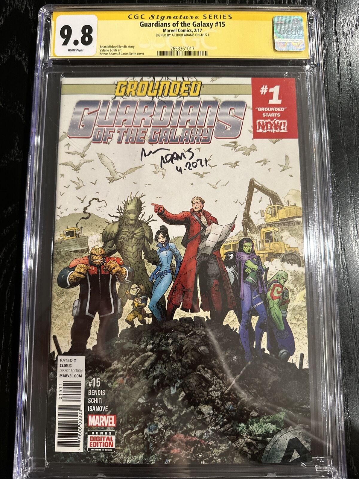 Guardians Of The Galaxy #15 Marvel (CGC Signature Series 9.8)~