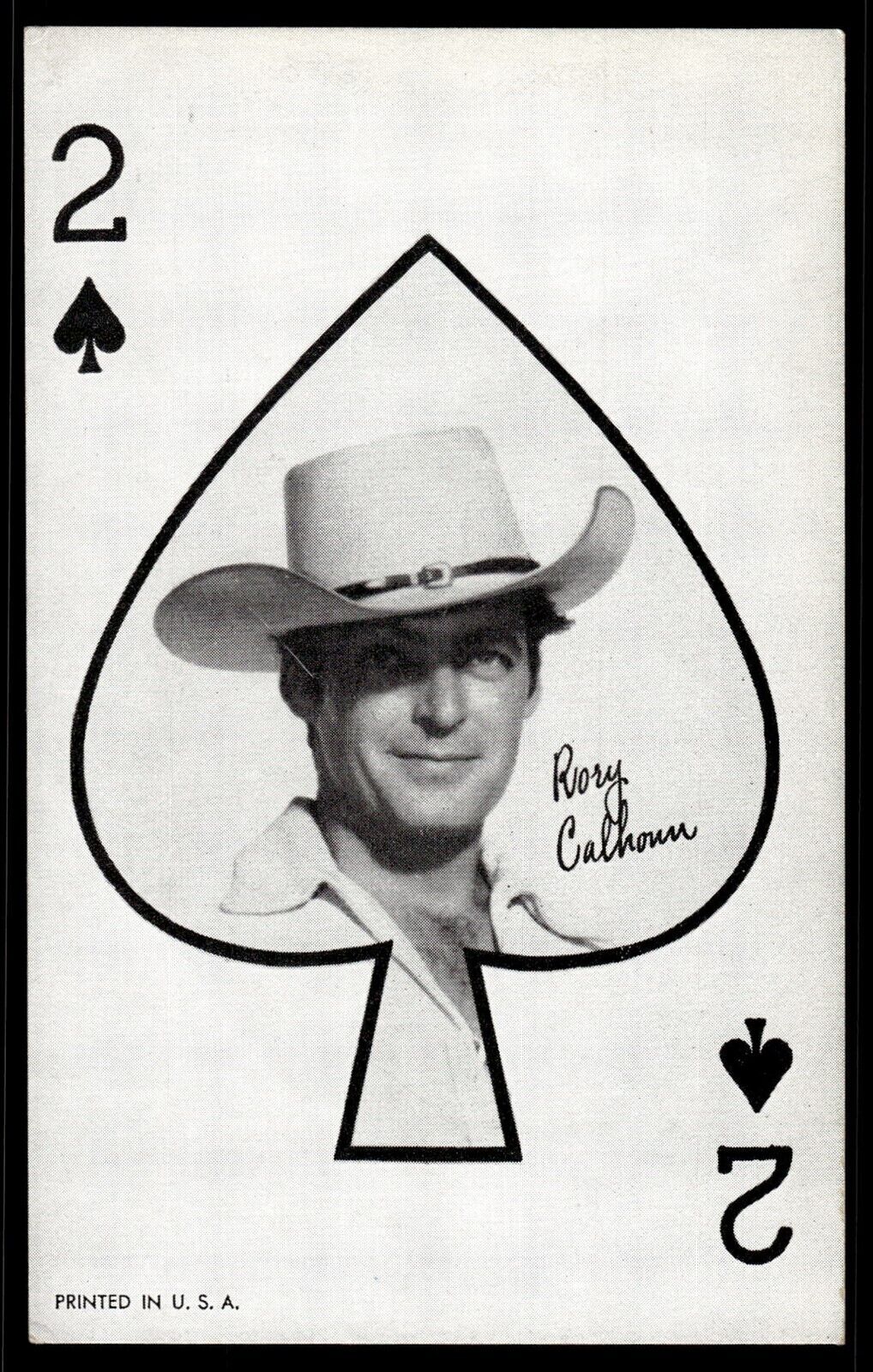 1947-66 Exhibit Western Aces #229 Rory Calhoun