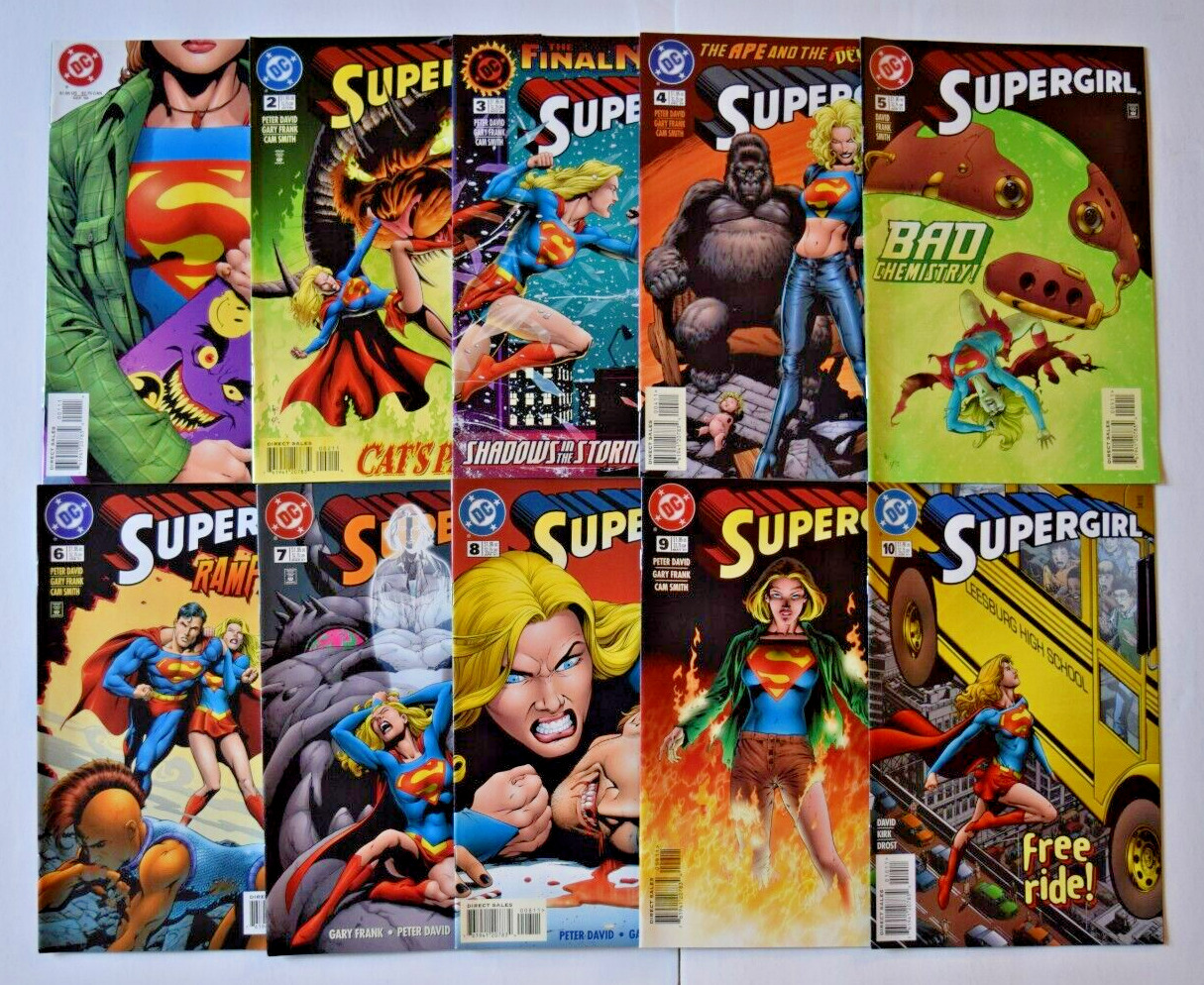 SUPERGIRL 76 ISSUE COMIC RUN 1-80 & ANNUALS 1&2 (1996) DC COMICS