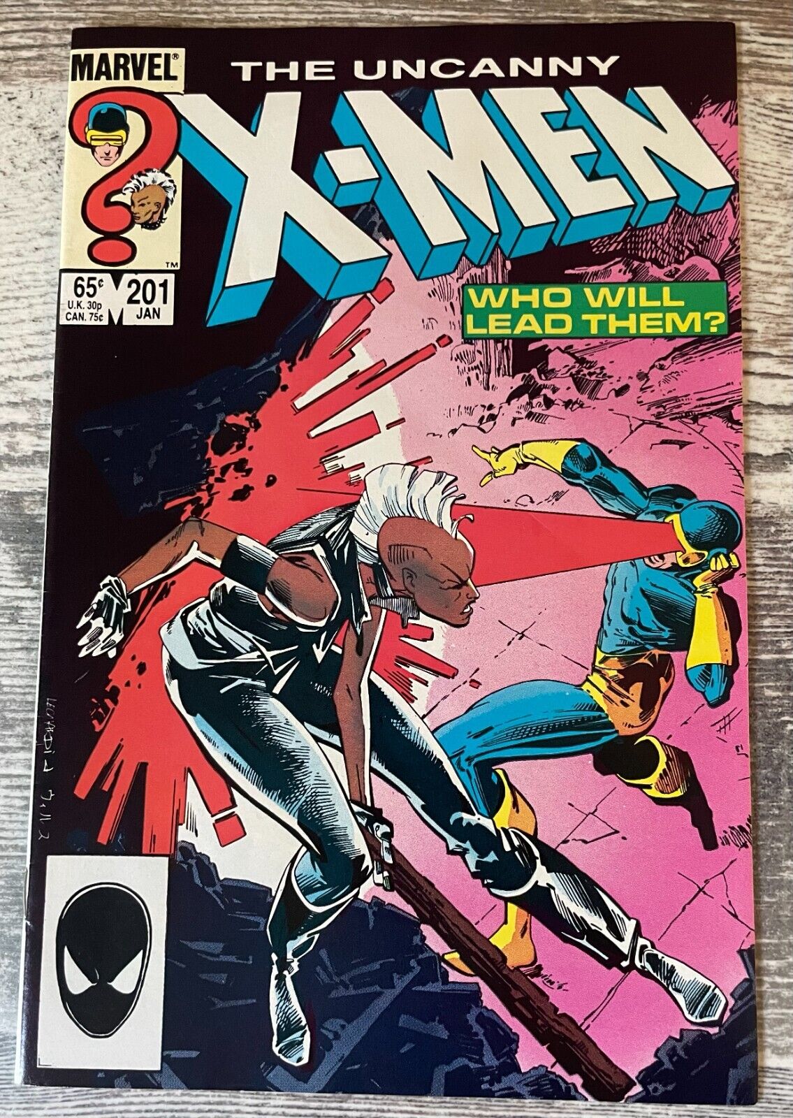 The Uncanny X-Men #201 - 1st App of Baby Cable - 1986