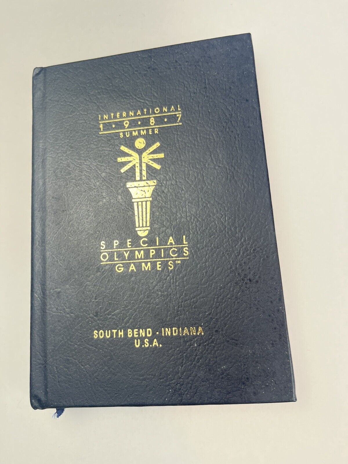 Special Olympics 1987 Notebook Summer For Benefit Of Mentally Retarded Citizens