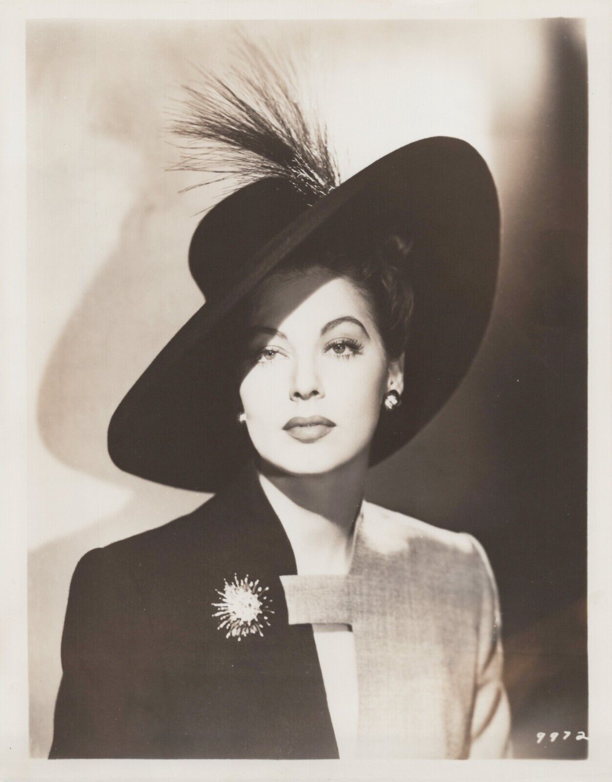 Ava Gardner (1950s) ❤ Original Vintage - Stunning Portrait Beauty Photo K 402