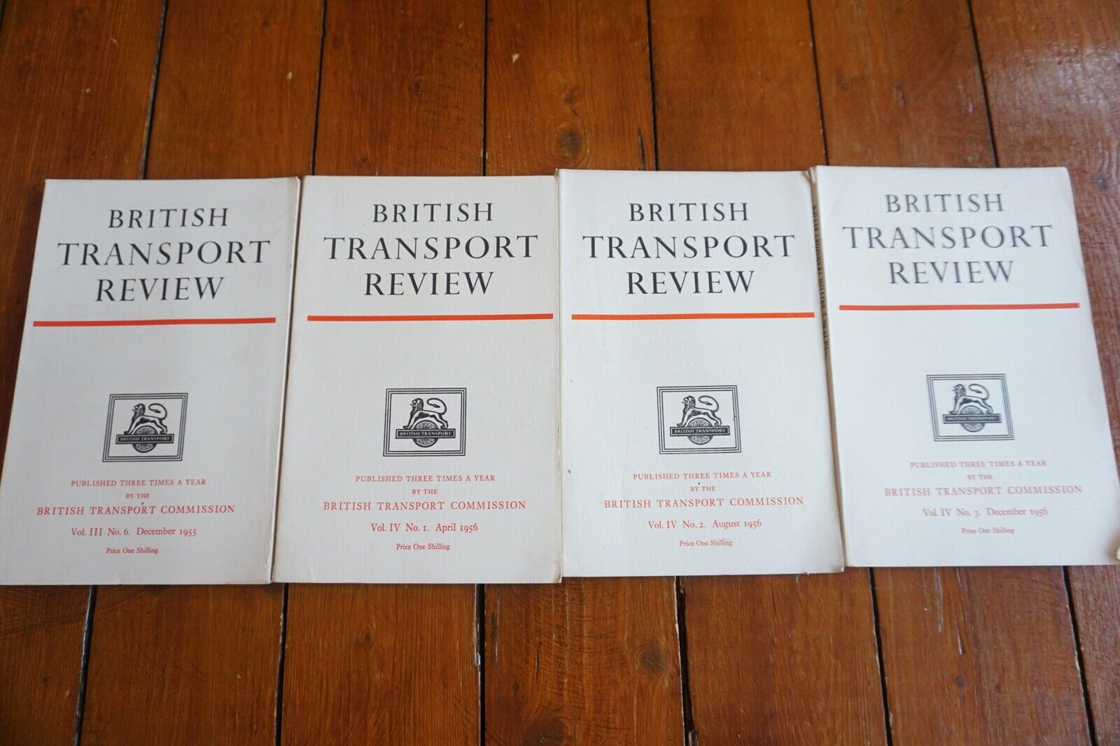 1955 & 1956 British Transport Commission Railway Review Report Book BTC x4