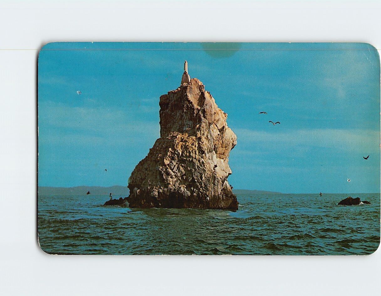 Postcard The Virgin\'s Rock San Blas Nayarit Mexico
