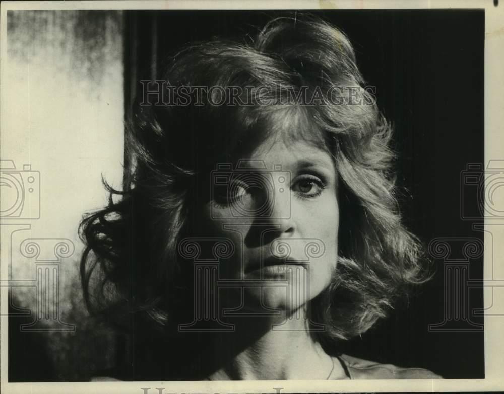 Press Photo Actress Constance McCashin in closeup - sap24695
