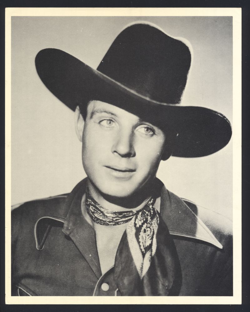 1940s ROBERT LIVINGSTON Vintage Original Photo BOLD CABALLERO WESTERN ACTOR