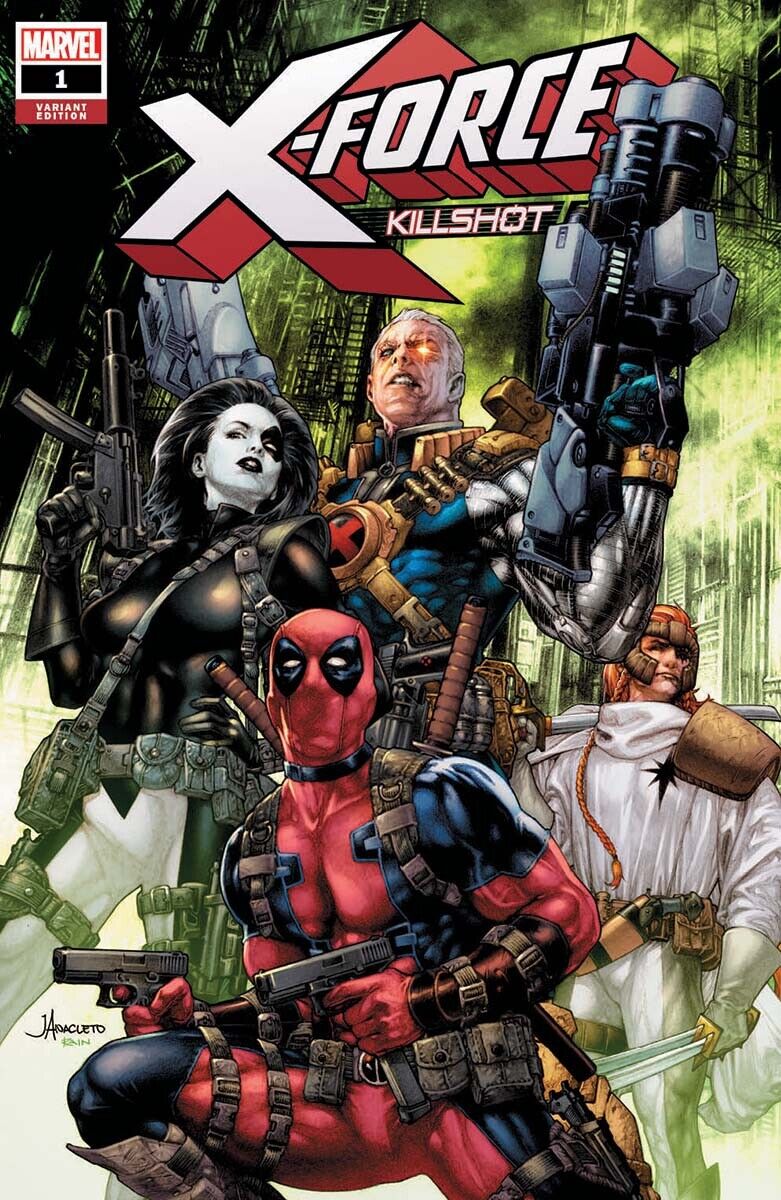 X-FORCE KILLSHOT ANNIVERSARY SPECIAL #1 UNKNOWN COMICS JAY ANACLETO EXCLUSIVE VA