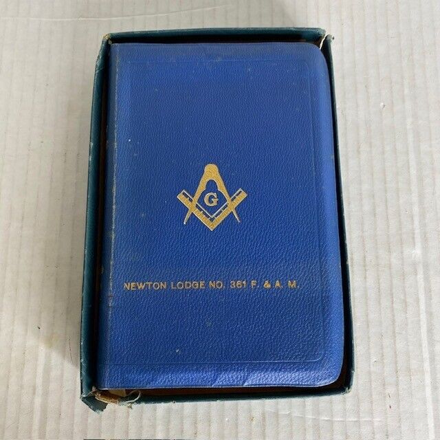 Holy Bible ~ Masonic Ed ~King Solomon\'s Temple ~ Illustrated ~ 1940 A.J. Holman
