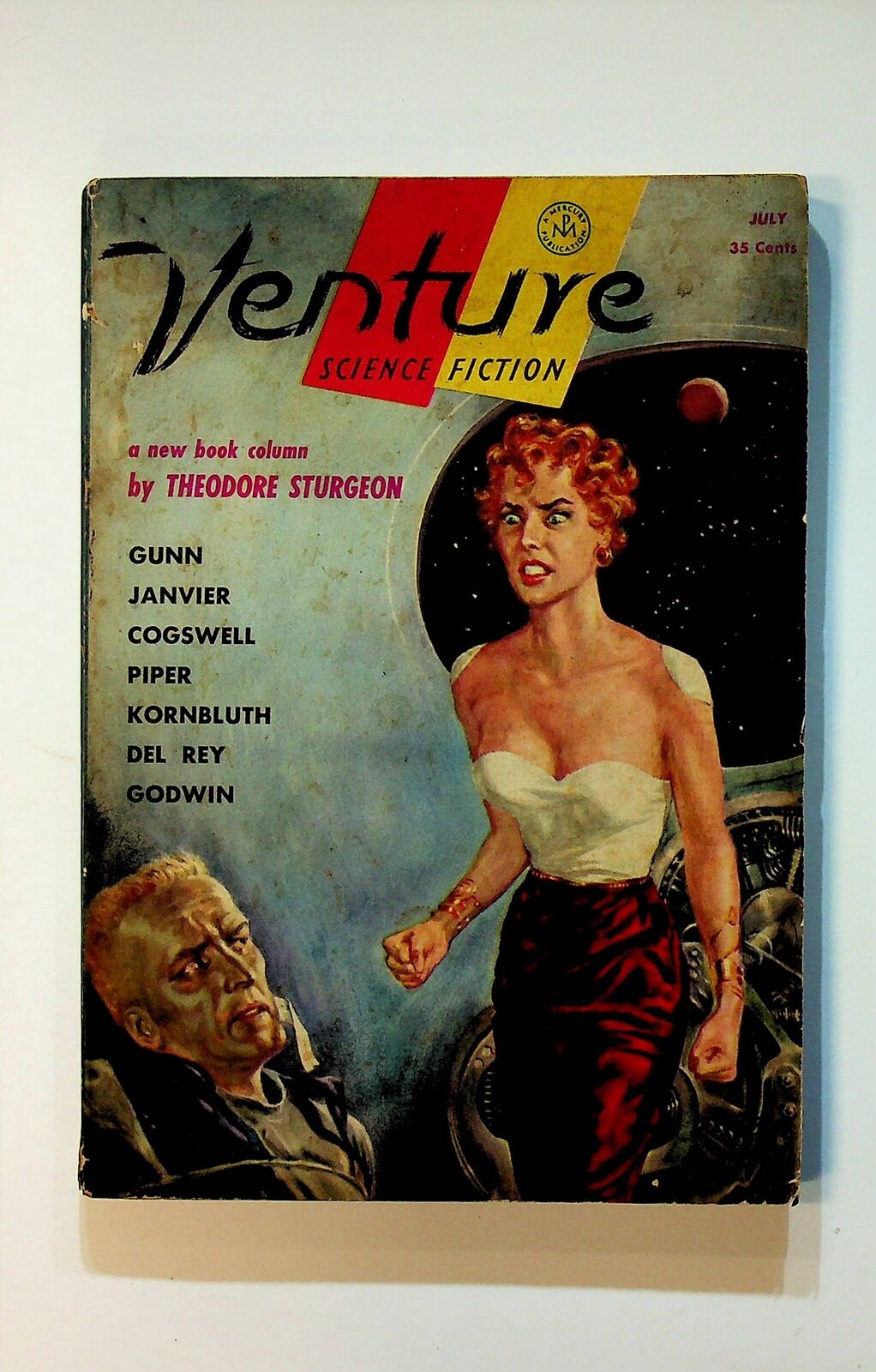 Venture Science Fiction Vol. 1 #4 GD 1957 Low Grade