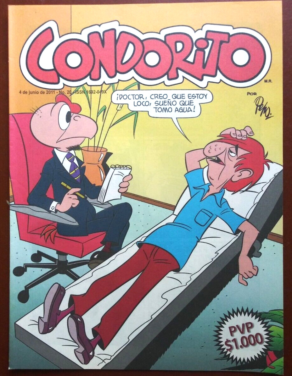 CONDORITO COMICS , 4 DE JUNIO  2011 # 20 COLECCION 2011