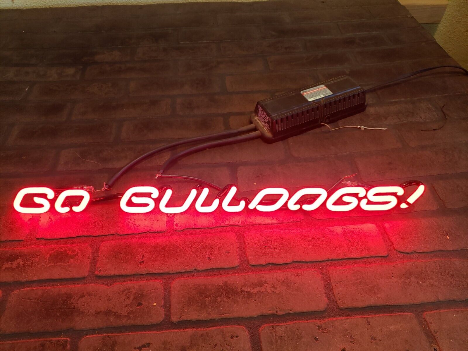 Bulldogs Neon Sign Replacement Tube - Go Bulldogs Tube Only - Budweiser, Coors
