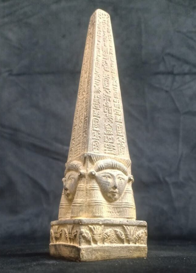 Rare Pharaonic Obelisk Statue Obelisk Tower Ancient Egyptian Antiques Egypt BC
