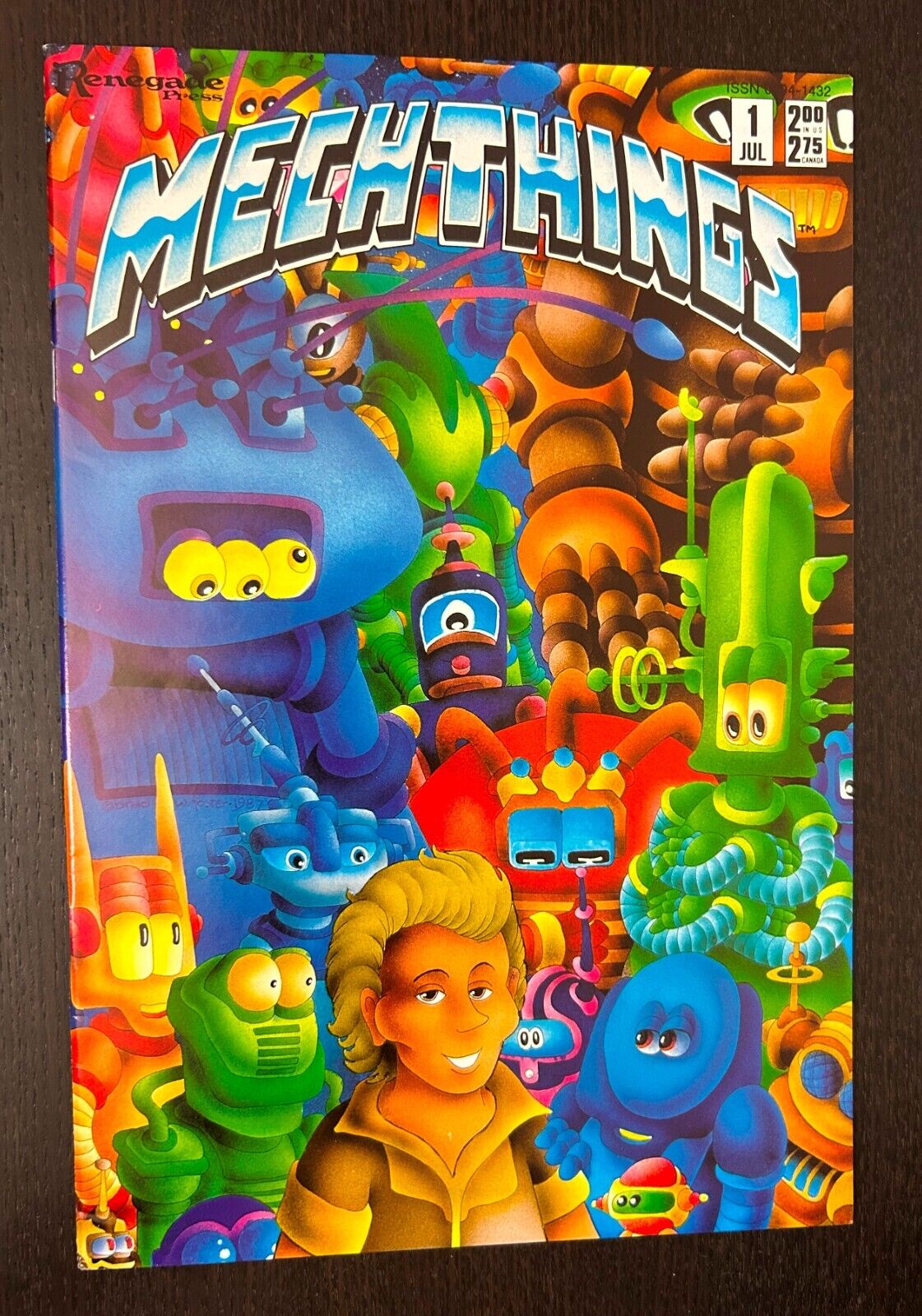 MECHTHINGS #1 (Renegade Press Comics 1987) -- Independent -- VF/NM
