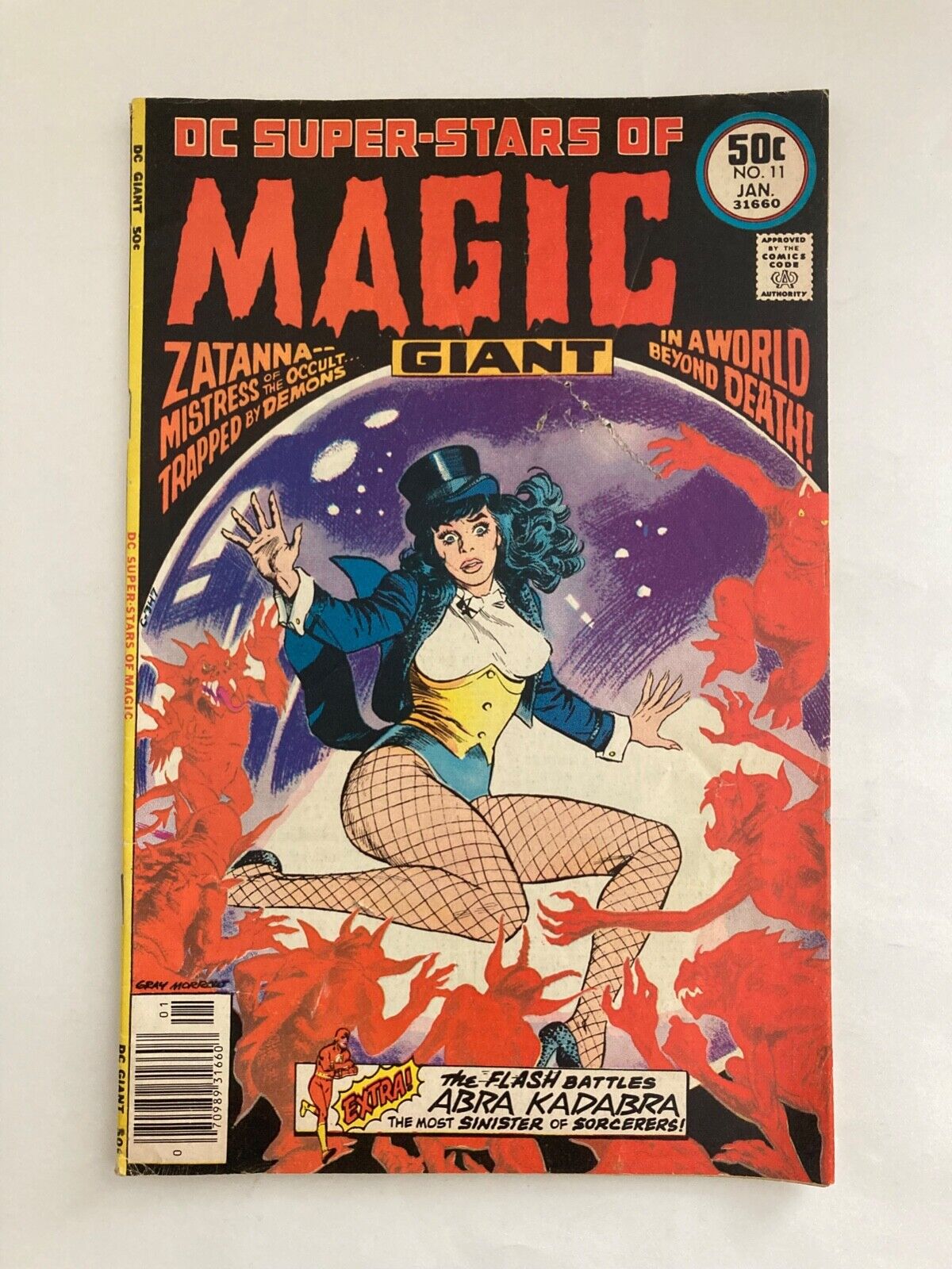DC Super-Stars of Magic #11 (1977) 1st Zatanna Solo Story | VG/VG+