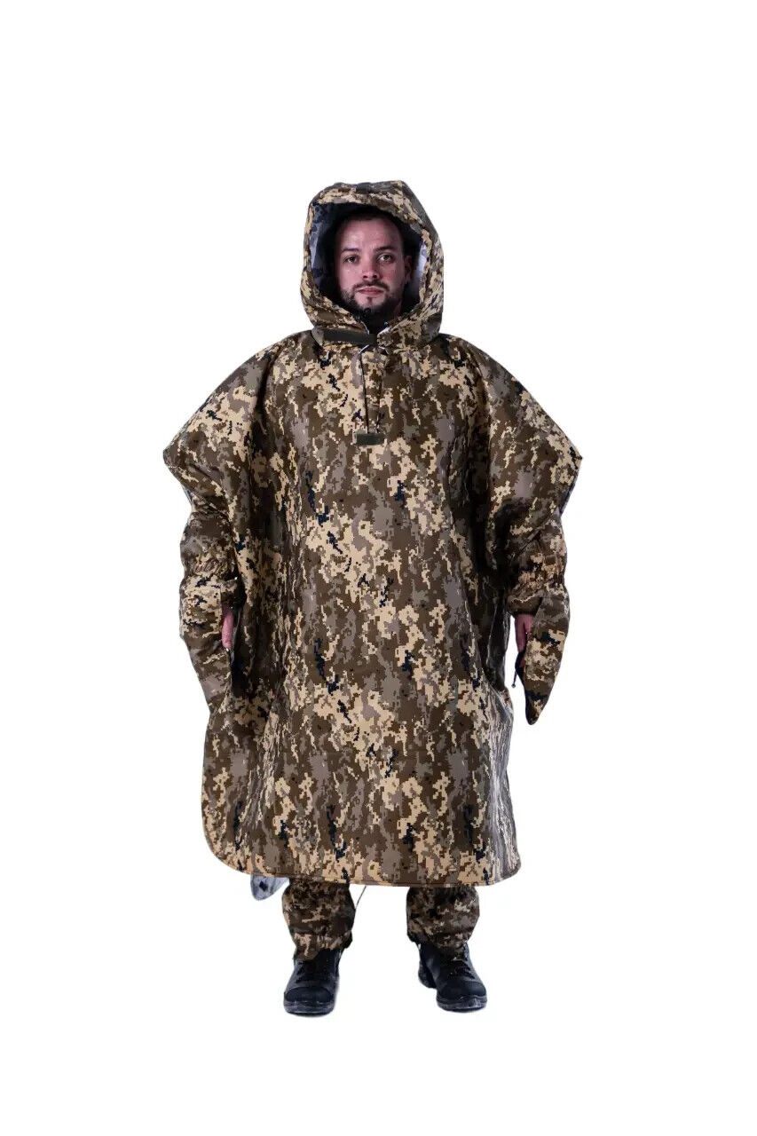 Universal military kit with protection from a thermal imager Pixel suit