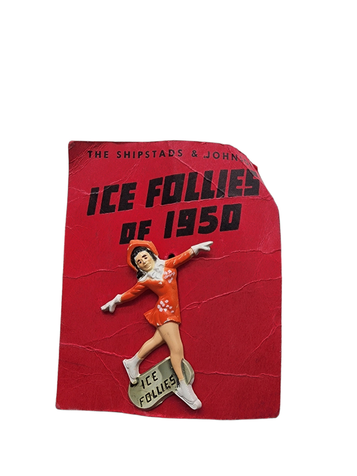 ICE FOLLIES OFFICIAL 1950 1951 The Shipstads & Johnson Pin