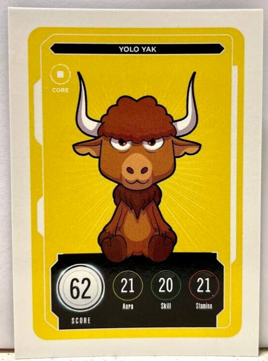 YOLO YAK Core VeeFriends Series 2 Compete and Collect Trading Card