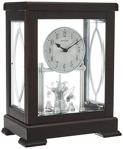 B1534 Empire Mantel Clock, Espresso Brown