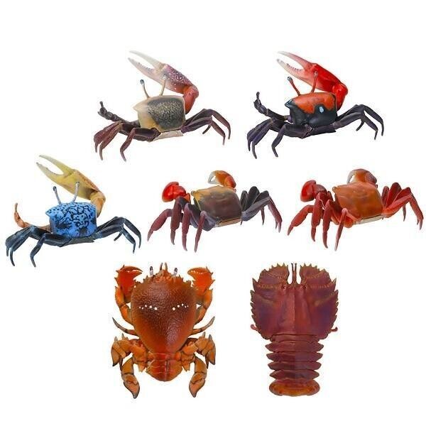Bandai PSL Encyclopedia of Creatures Mini Collection Crustacea 01 set of 7 New
