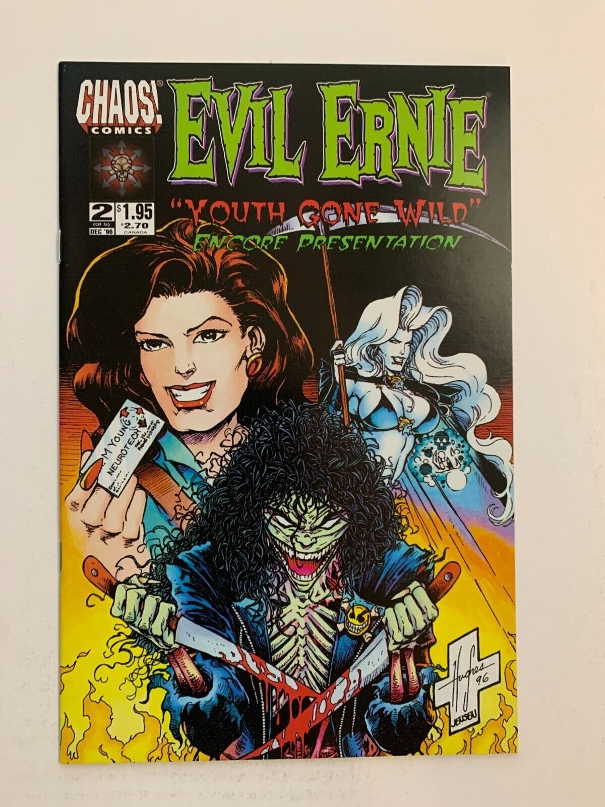 Evil Ernie Youth Gone Wild #2 - Dec 1996 - Encore Edition - Chaos       (3776)