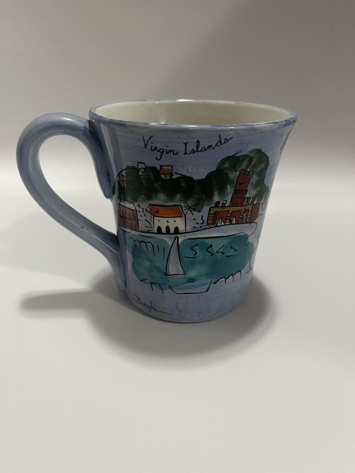 Limited Edition St. Thomas Local Artisit Coffee Mug