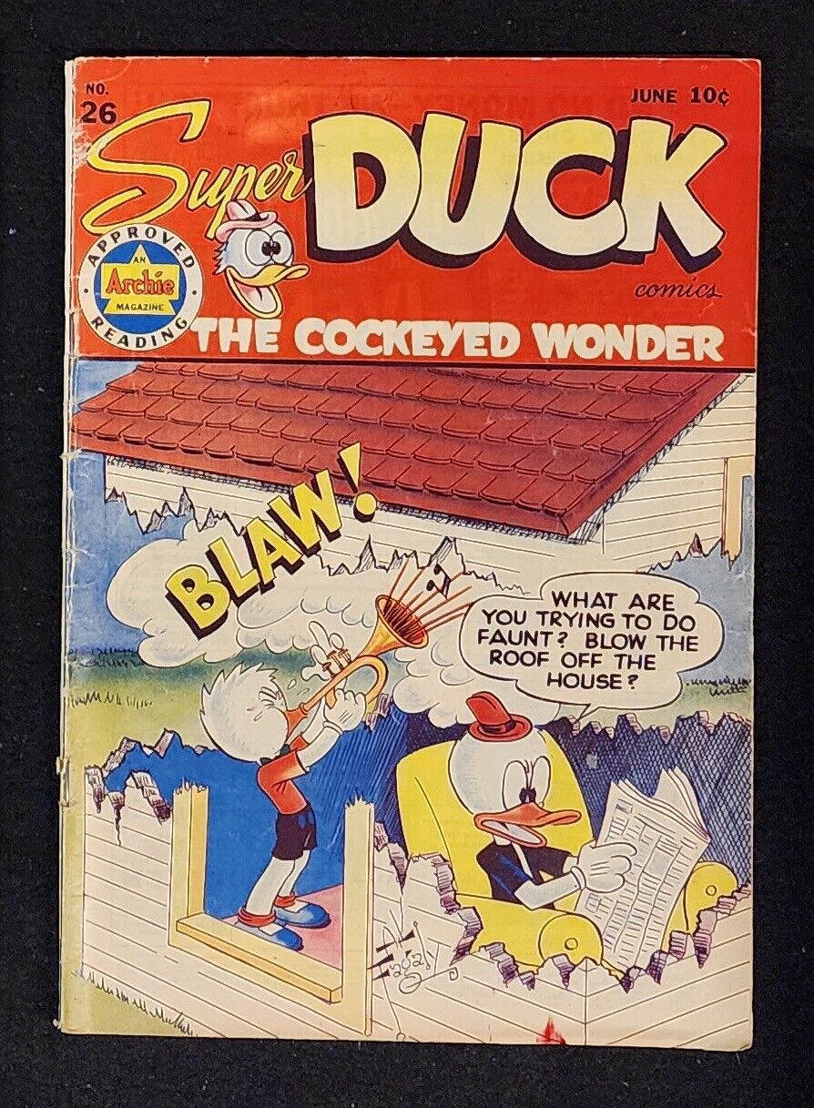 Super Duck Issue 26 - Archie Publications Golden Age Comic Book June 1949 -(361)