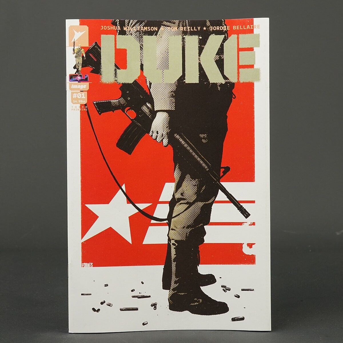 DUKE #1 3rd ptg Image Comics 2024 GI JOE 1123IM897 (CA) Fornes (W) WIlliamson