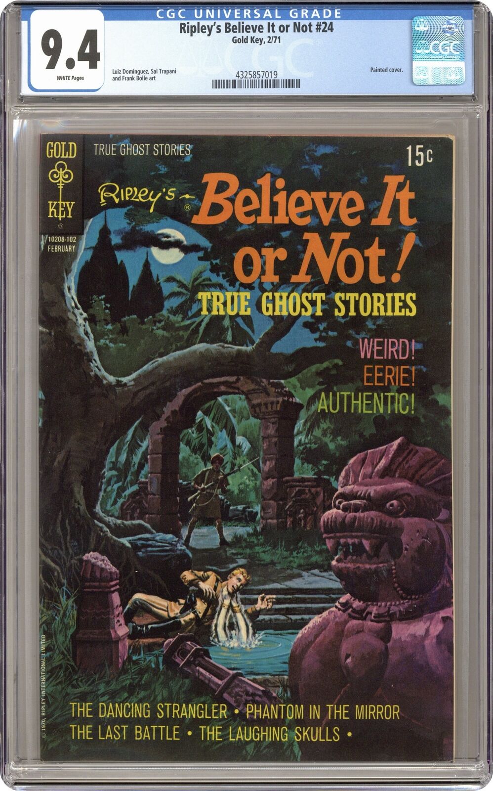 Ripley's Believe It or Not #24 CGC 9.4 1971 Gold Key 4325857019