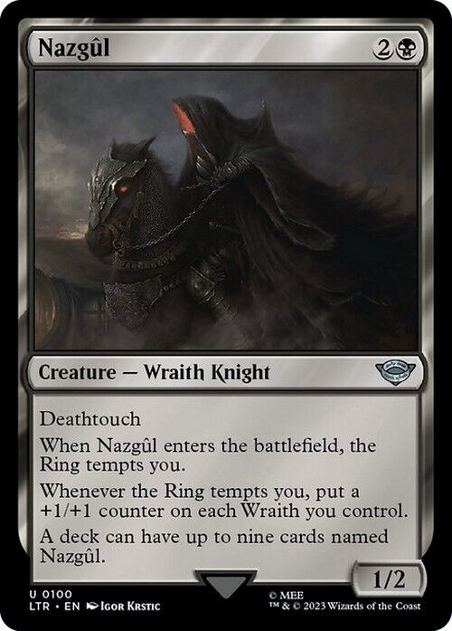 Nazgul #100 ~ The Lord of the Rings [ NM ] [ Magic the Gathering MTG ]