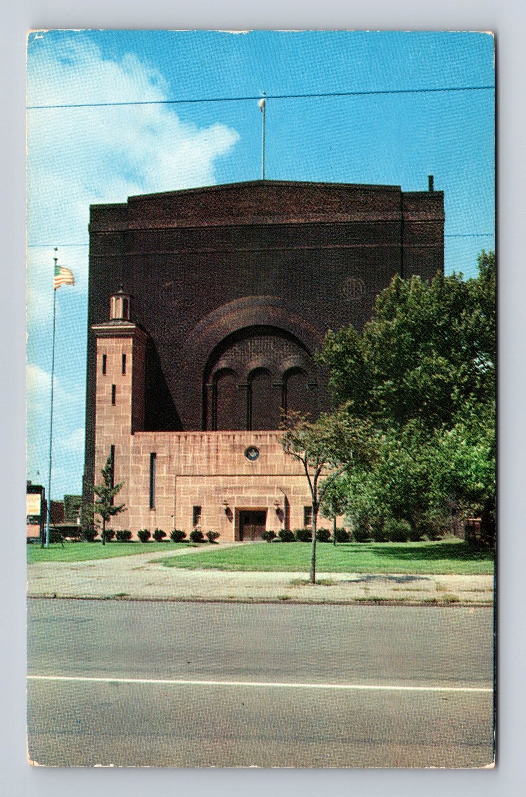 Cleveland OH-Ohio, The Masonic Temple, Religion, Antique, Vintage Postcard