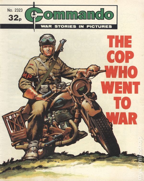 Commando War Stories in Pictures #2323 FN 1989 Stock Image