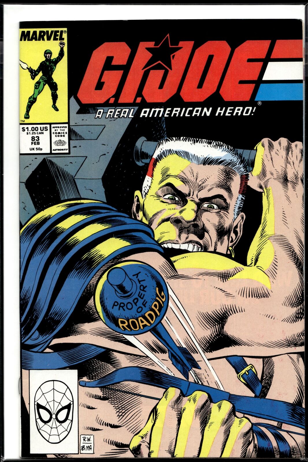 1989 G.I. Joe #83 Marvel Comic