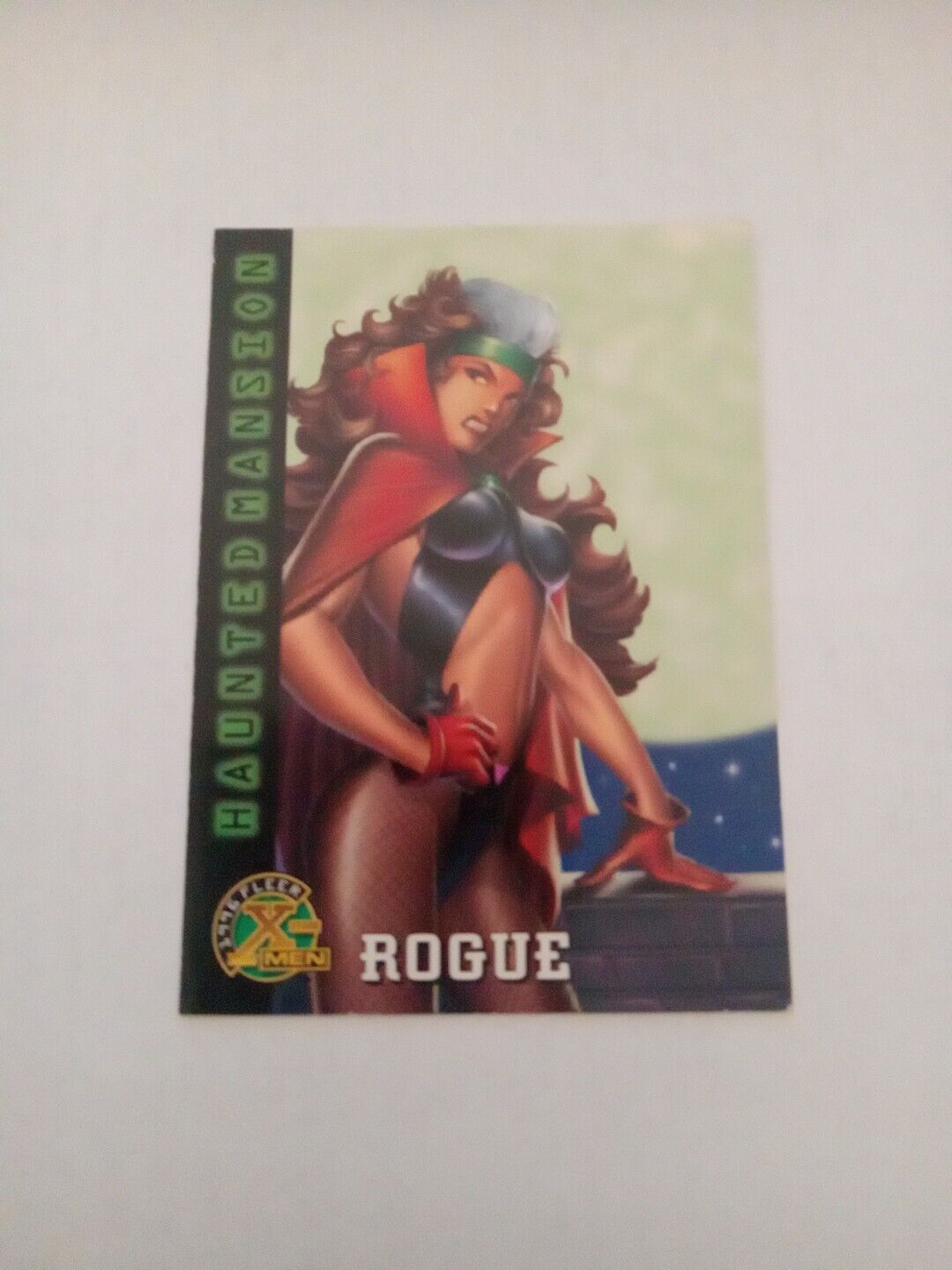 1996 Fleer Marvel X-Men Rogue As The Vampiress #97 Haunted Mansion Trading Card