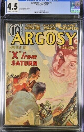 Argosy 1938 July 2, #1334. CGC 4.5   