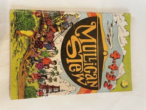 Vintage Mulligan Stew 4-4-3-2 Television Nutritional educational Comic 1970