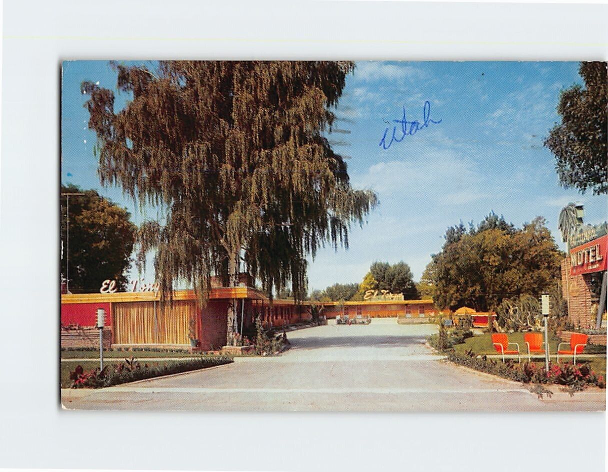 Postcard El Tonya Motel Nephi Utah USA