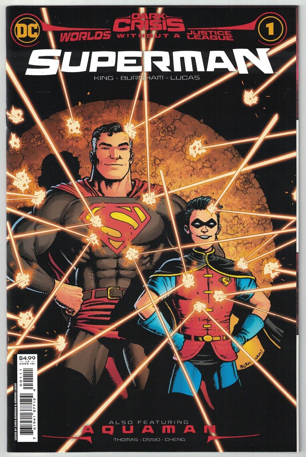 DARK CRISIS: WORLDS WITHOUT A JUSTICE LEAGUE - SUPERMAN #1 (DC-2022) Aquaman NM